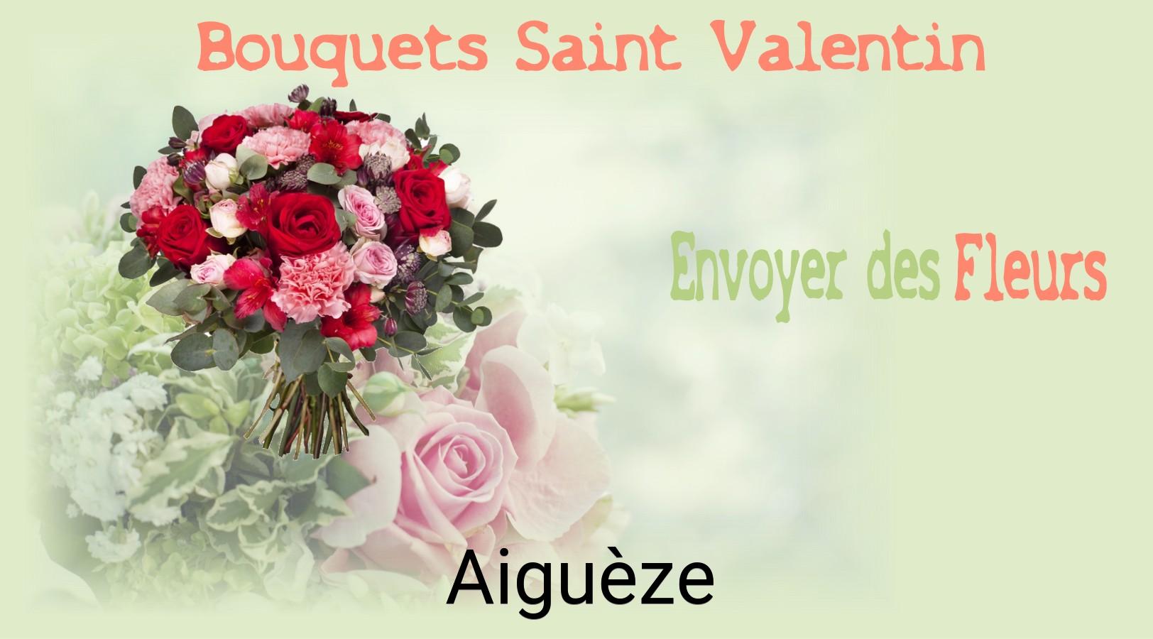 Roses de Saint-Valentin livrées à Aiguèze